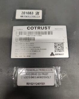 CO-TRUST SERVO DRIVE  CO-TRUST SERVO DRIVE CTSDE10-B40  0.4KW 215VOLT